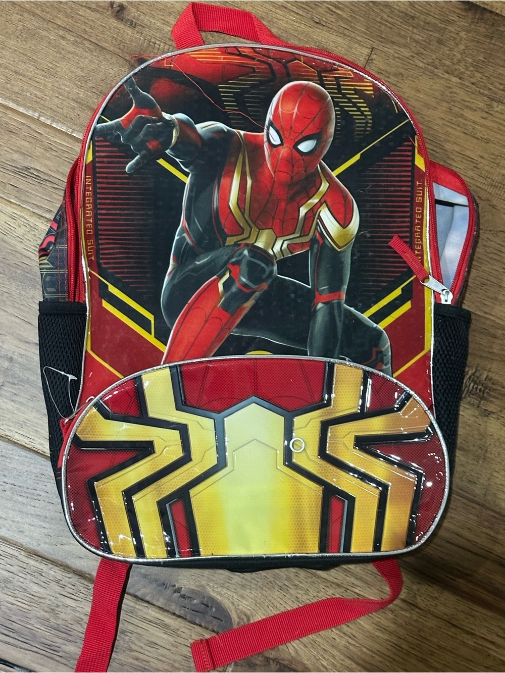Marvel Spider-Man Red and Yellow Kids Backpack